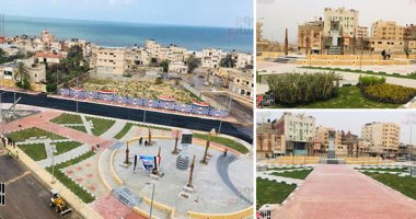 "الساعة" أول ميدان ينتهى تطويره بالعريش.. المشروع ضمن سلسلة أعمال تنمية وتطوير العريش.. "القاهرة والرفاعى والميناء والنصر" ميادين أخرى يجرى تطويرها.. ومشروعات أخرى فى مجال المياه والإسكان تنفذ على أرض سيناء