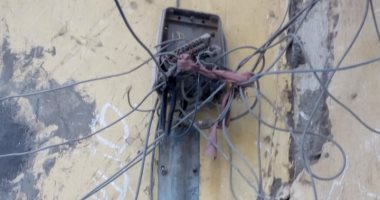قارئ يشكو انقطاع خطوط التليفون الأرضى بشارع إبراهيم عباس فى بولاق الدكرور