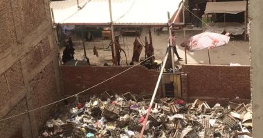 أهالى بلقاس يشكون من شادر لبيع اللحوم وانتشار القمامة بشارع الجمهورية