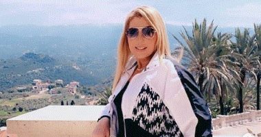 نادية الجندى فى صور جديدة بكواليس تصوير "سكر زيادة"