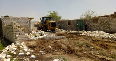 إزالة 53 حالة تعدى على أملاك الدولة والأراضى الزراعية بالمنيا وبنى سويف