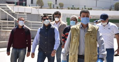 وزير الرياضة يتفقد استاد الدراجات والملعب الرئيسى باستاد القاهرة