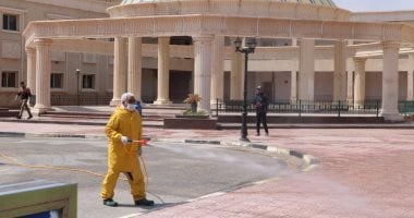 الانتهاء من تطهير وتعقيم 500 منشأة ومصلحة حكومية بشمال سيناء 