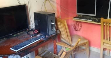 غلق سايبر إنترنت يعمل بالمخالفة للقانون والتحفظ على 8 أجهزة بالأقصر