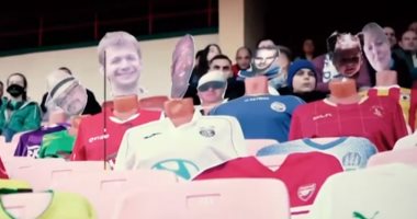 فريق في بيلاروسيا يشجع لاعبيه بجماهير افتراضية للتغلب على كورونا