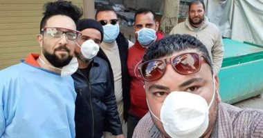 لمواجهة كورونا.. حملة شبابية لتعقيم مدينة عزبة البرج فى بدمياط