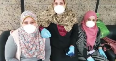 متعافيات بمستشفى قها للحجر الصحى يوجهن الشكر للأطباء وينصحن بعدم الاختلاط