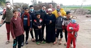 لمواجهة كورونا..حملة شبابية لتعقيم وتطهير قرية جزى بالمنوفية