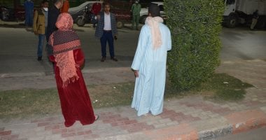 نائب محافظ المنيا يتابع قرارات الغلق وإجراءات التطهير والتعقيم والنظافة العامة