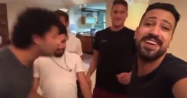 "وصلة رقص" لرمضان صبحى عبر تيك توك على أنغام "قاسى قاسى" لحكيم.. فيديو