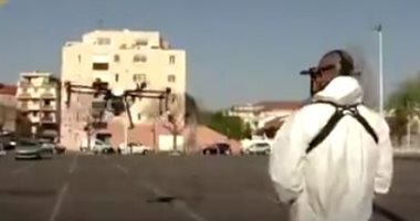 فرنسا تستخدم طائرات "الدرون" لتعقيم الشوارع من كورونا لأول مرة.. فيديو