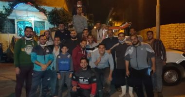  تطهير قرية سندوه بالقليوبية بالجهود الذاتية للوقاية من كورونا
