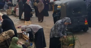 خوفا من كورونا.. قارئ يشكو من الزحام الشديد بسوق قرية شبلنجة فى القليوبية