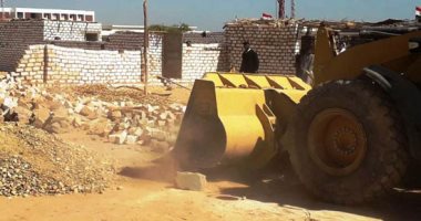 إزالة 11 حالة تعد على أملاك الدولة بالتل الكبير فى الإسماعيلية