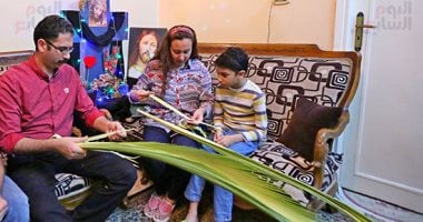 أحد السعف.. المسيح يدخل القدس والناس يستقبلونه بـ سعف النخيل والزيتون 