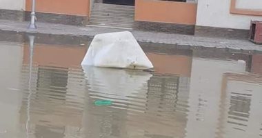 قارئ يشكو من انتشار مياه الصرف الصحى بمنطقة الـ800 فدان فى حدائق أكتوبر