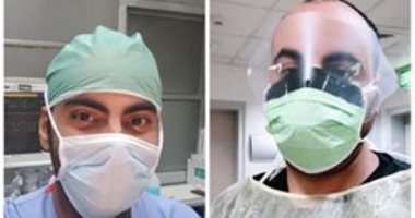 فارئ يشارك بصورة تظهر وقوف الأطباء على خط مواجهة كورونا ضمن الجيش الأبيض