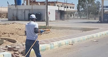 تعقيم قريتين بوسط شمال سيناء للوقاية من فيروس كورونا