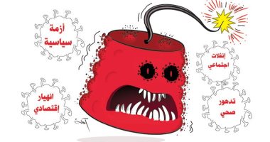 كاريكاتير صحيفة إماراتية.. الازمات تحاصر تركيا من كل اتجاه