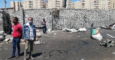 صور .. تنفيذ قرارات الإزالة و إسترداد أراضى الدولة بحى غرب الإسكندرية