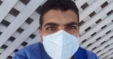 الجيش الأبيض.. د. زاهر على خط مواجهة كورونا بمستشفى جامعه قناة السويس