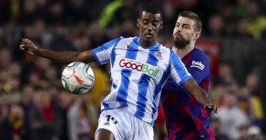 برشلونة يستهدف مهاجم سوسيداد تحسبا لفشل ضم لاوتارو مارتينيز