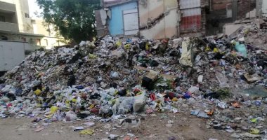 قارئ يشكو تراكم القمامة بشارع فى شارع منشية التحرير جسر السويس