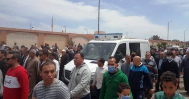  جنازة عسكرية للشهيد البطل محمد الحوفى فى دمنهور