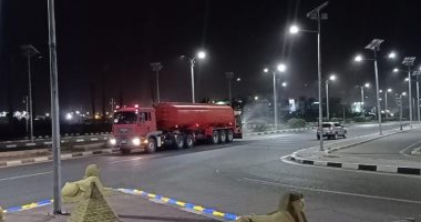 صور.. حملة تعقيم وتطهير بشرم الشيخ ضد فيروس كورونا