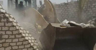 إزالة 58 حالة تعد على الاراضى الزراعية بسوهاج 