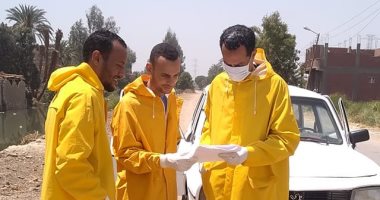الطب الوقائى بقنا يعلن انتهاء فترة العزل على مناطق قرية الجبلاو.. صور