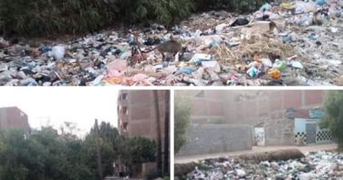  "سيبها علينا" شكوى من انتشار القمامة بترعة كفر غطاطى بالجيزة   