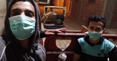 حملة شبابية لتطهير وتعقيم عزبة تل مرداس الشرقية لمنع انتشار كورونا