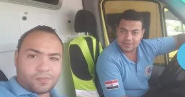  الجيش الأبيض.. "محمد" مسعف على خط مواجهة كورونا فى سانت كاترين  