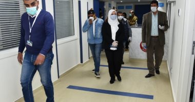 فيديو وصور.. نائب محافظ مطروح تتابع إجراءات الوقاية بمستشفيى العلمين ومارينا