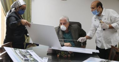 صور .. محافظ جنوب سيناء يؤكد استمرار العمل بالمشروعات القومية والتنموية 