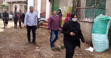فض سوق قرية قشطوخ منعا للتزاحم ضمن إجراءات مكافحة كورونا فى المنوفية.. صور 