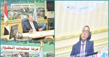 محافظ أسيوط يطمئن رئيس الوزراء بشأن استقرار الأوضاع الصحية عبر الفيديو كونفرانس
