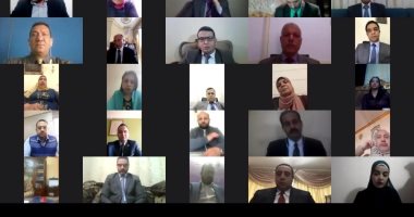انطلاق فعاليات أول مؤتمر عن الملكية الفكرية أون لاين بجامعة حلوان.. صور