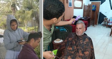 كوميديا قص الشعر فى العزل المنزلى حول العالم.. الأيدى الناعمة تتجه للحلاقة وأزواج يسلمون رؤوسهم للزوجات.. ظهور موضة الحلاق الدليفرى.. رونالدو يستعين بصديقته.. بروس ويلز يقص شعر ابنته.. ومراسل CNN "حلق" لنفسه