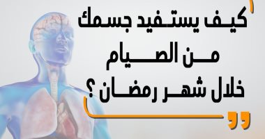 كيف يستفيد جسمك من صيام رمضان وتحميه من كورونا؟.. إنفو جراف  