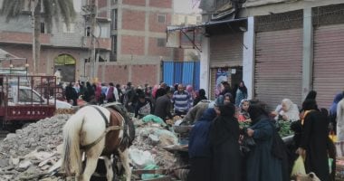 اضبط مخالفة.. سوق شلشلمون العشوائى يهدد بكارثة فى الشرقية 