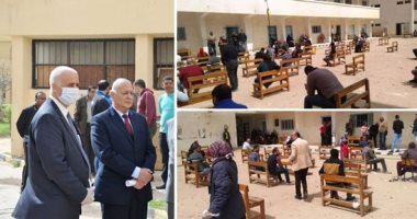جامعة الإسكندرية تدشن مبادرة "معا نستطيع" لدعم العمالة المؤقتة.. الانتهاء من تجهيز 9 مبان بالمدن الجامعية بإجمالى 1964 غرفة مجهزة لاستقبال مصابى كورونا.. وأطباء كلية الطب جنود يعملون فى خط الدفاع الأول.. صور