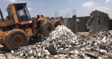 صور .. إزالة التعديات على أراضى زراعية بأحياء المنتزة والعامرية بالإسكندرية