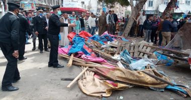 صور .. حملة مكبرة وسط الإسكندرية تسفر عن ضبط 236 مخالفة متنوعة