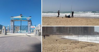 تغير لون مياه البحر فى شم النسيم.. محافظ الإسكندرية: المياه نقية وكنا مستغربين