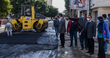  الإنتهاء من تطوير  مزلقان المعسكر الروماني بالإسكندرية وفتح الطريق 