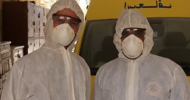 الجيش الأبيض.. أيمن وخالد مسعفى الأقصر فى مواجه فيروس كورونا 