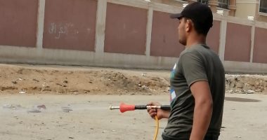 تعقيم الأحياء السكانية بمدينة العاشر من رمضان لمواجهة كورونا