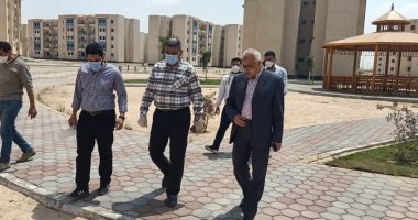 صور.. جهاز العاشر من رمضان: الانتهاء من 3500 وحدة سكانية بحى الأندلس